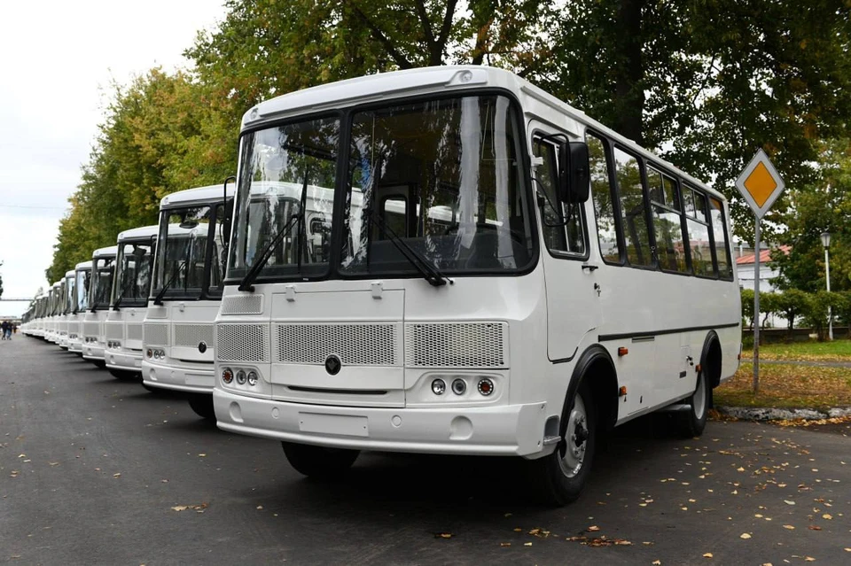 Первая партия автобусов ПАЗ поступила в Нижегородскую область.