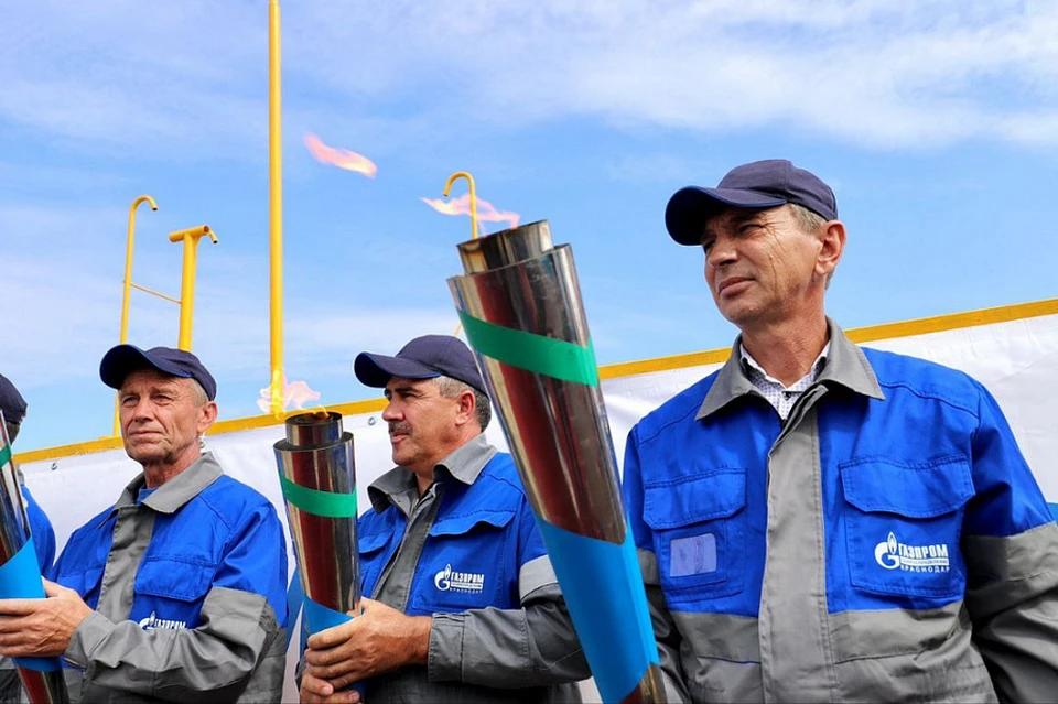 Специалисты «Газпром газораспределение Краснодар» ввели в эксплуатацию распределительные сети. Фото: пресс-службы администрации Краснодарского края.