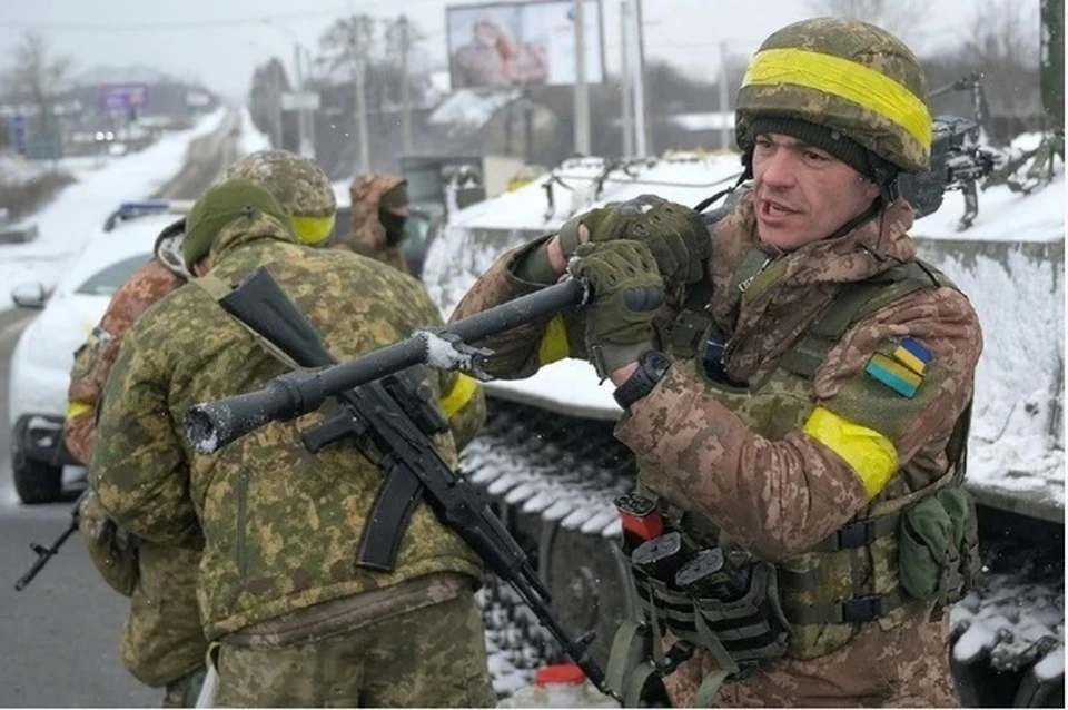 Гагин: Киев перебросил под Артёмовск до сотни мобилизованных полицейских