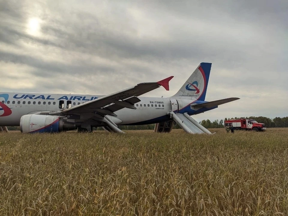 Совершивший аварийную посадку под Новосибирском самолет восстановят Фото: пресс-служба Западно-Сибирской транспортной прокуратуры