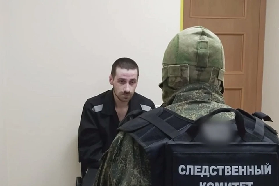 Вынесен приговор украинскому военнослужащему, стрелявшему по жилым домам Северодонецка. Фото - скрин из видео Следкома России