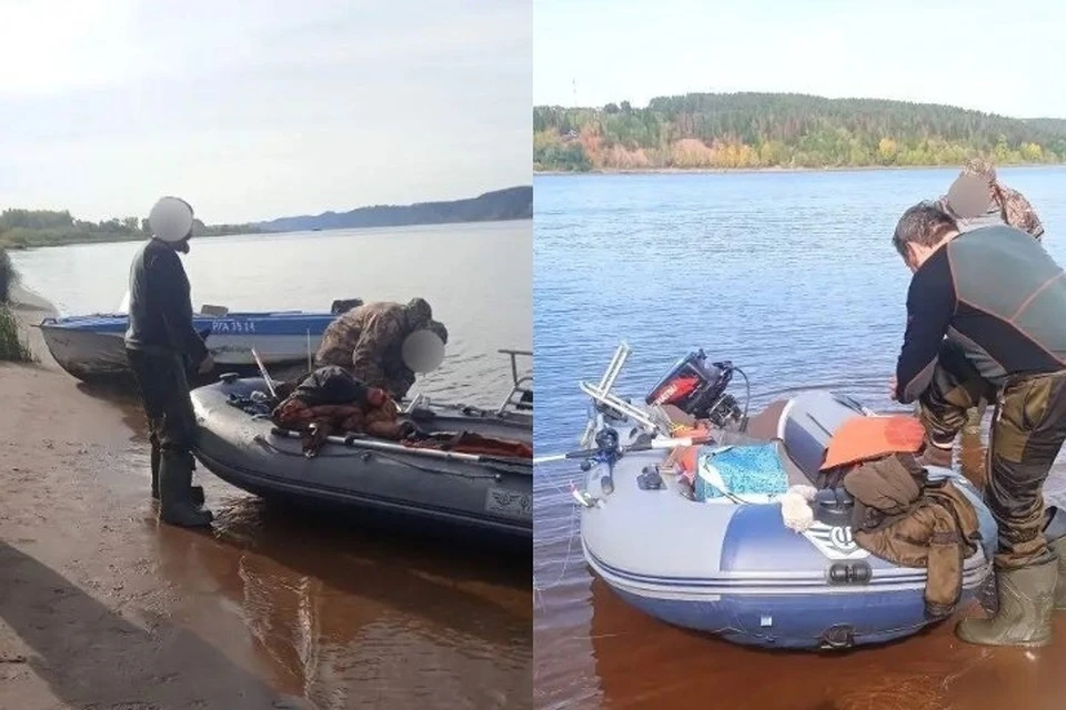 Упавший в воду рыбак был в спасательном жилете. Фото: поисково-спасательная служба Удмуртии