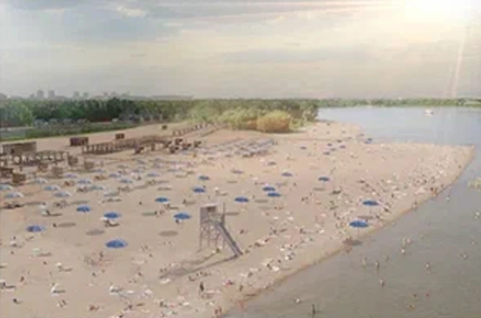 Волгоградцам катастрофически не хватает комфортных пляжей на Волге. Дизайн- проекты: МБУ Вяз