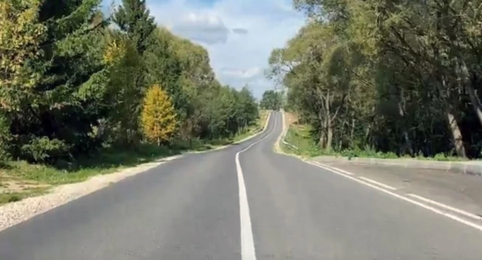 В Калужской области заасфальтировали еще 11 км дороги