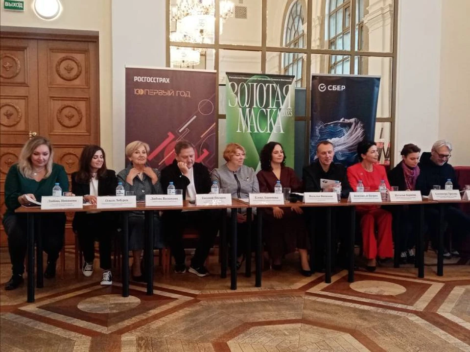 Пресс — конференция, фестиваль « Золотая маска». Музыкальный театр Республики Карелия. Фото: Наталья Шарай