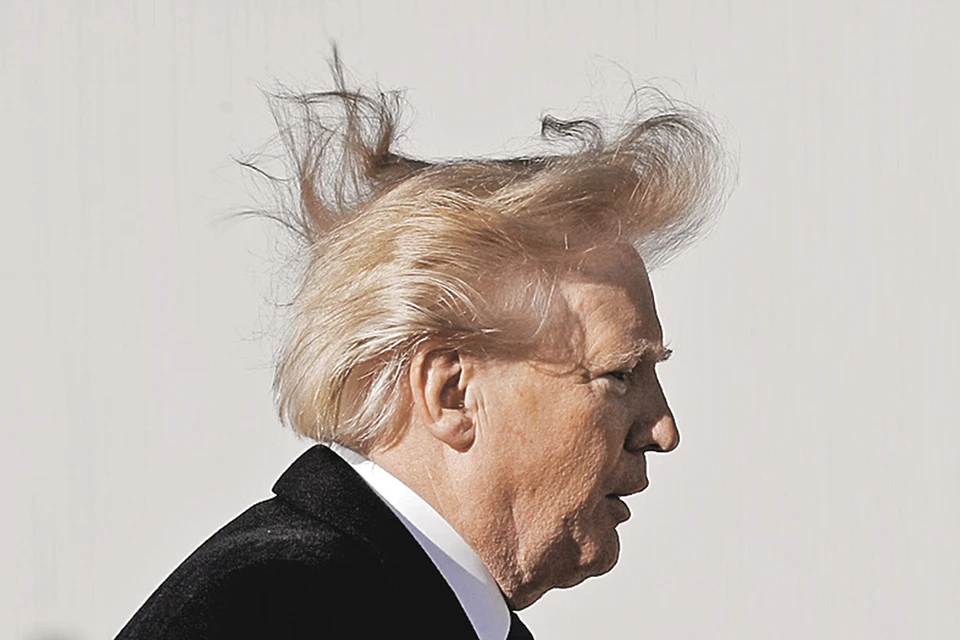 Управляемый хаос - узнаваемый стиль Дональда Трампа. Фото: Kevin LAMARQUE/REUTERS