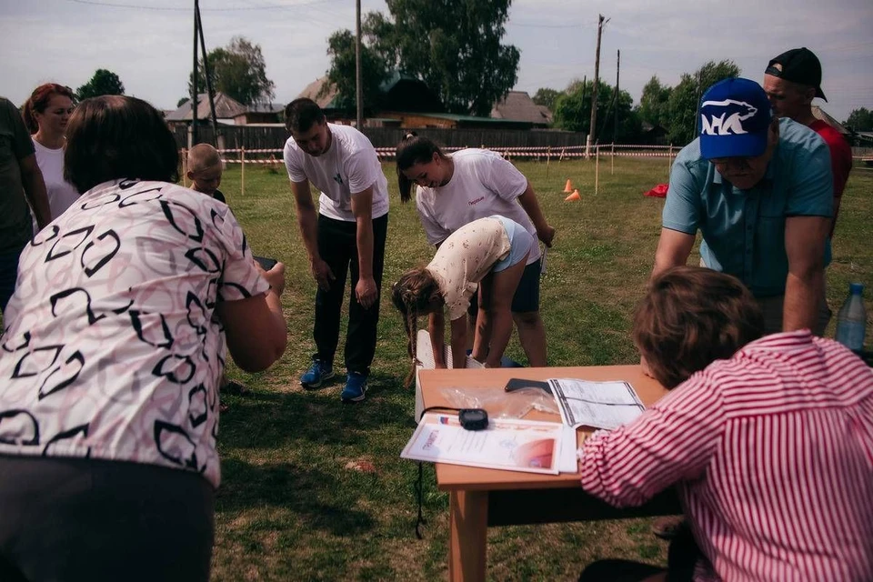 В Томской области в рамках марафона «Сила России» самыми массовыми стали мероприятия по сдаче ГТО. Фото предоставлено ТРО ВПП «Единая Россия»