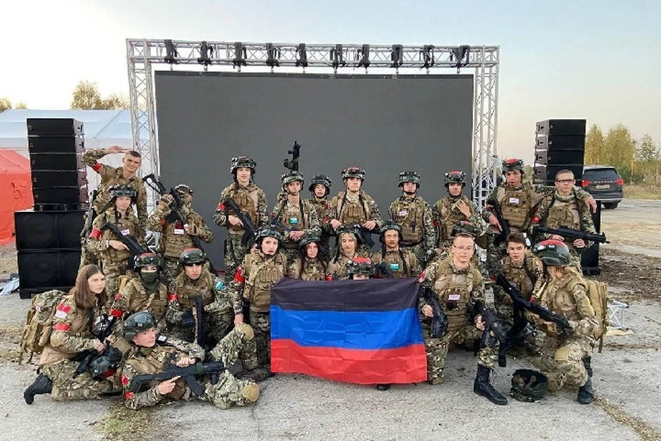Первые из ДНР одержали полную и безоговорочную победу в военно-патриотической игре «Зарница». Фото: ТГ/Пушилин