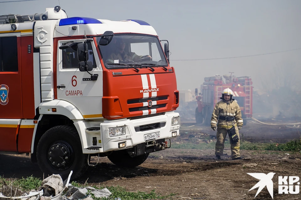 Пожар локализовали на площади 650 кв.м.
