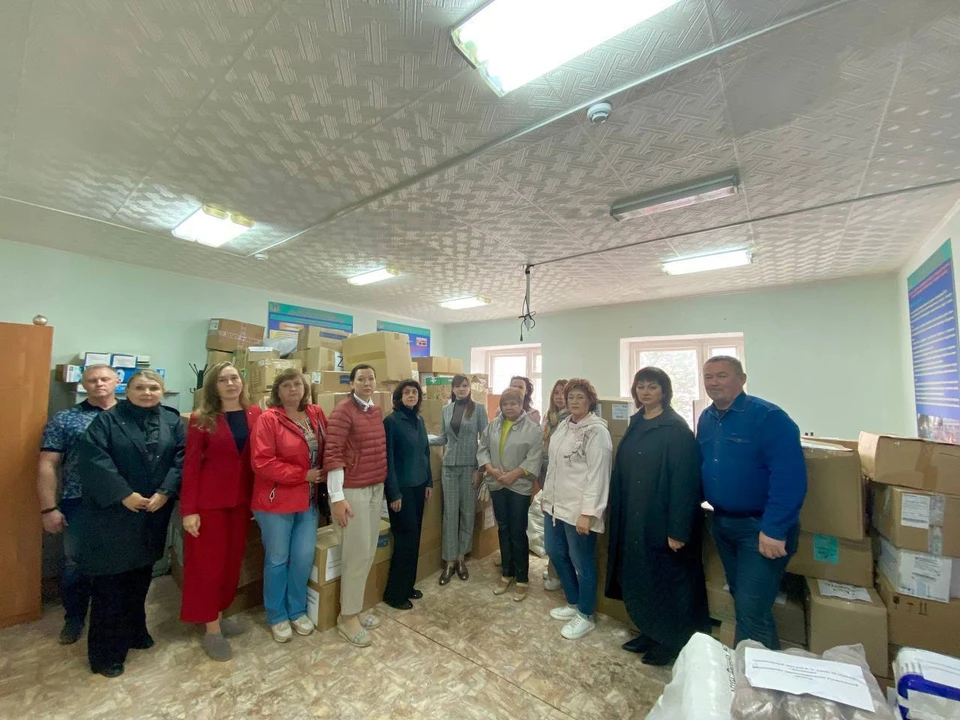 Среди гуманитарной помощь не только предметы первой необходимости, но и лекарственные препараты. ФОТО: минздрав УО