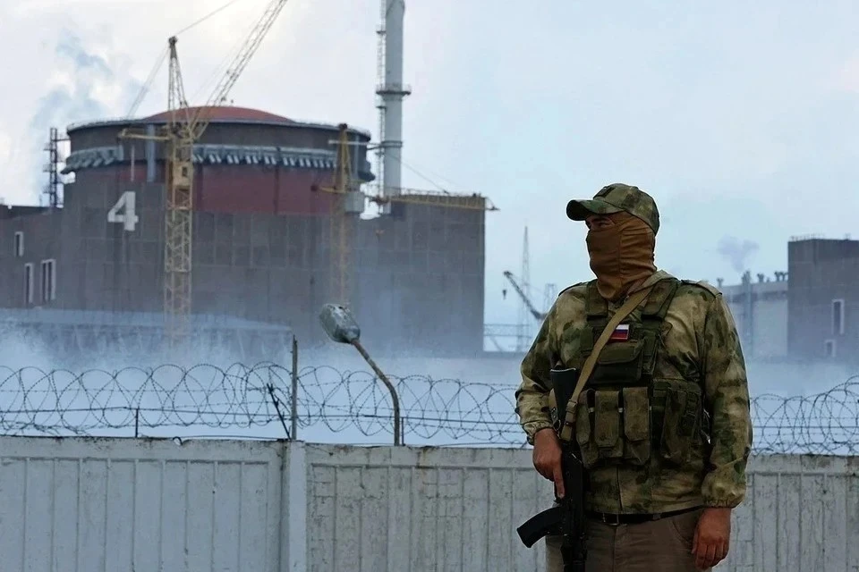 Российские военные обеспечили безопасную ротацию инспекторов МАГАТЭ на ЗАЭС