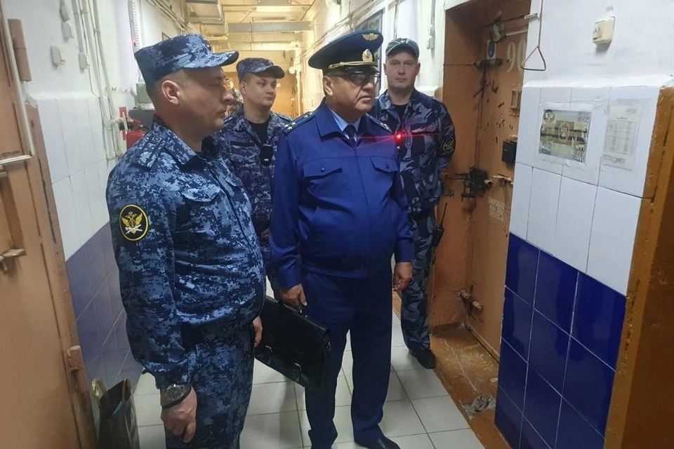 И.о. прокурора Ульяновской области посетил следственный изолятор | ФОТО: УФСИН Росси по Ульяновской области