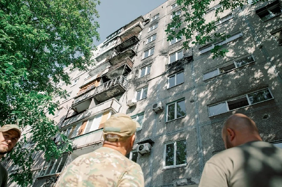 Главная задача на сегодня - восстановить жилой фонд города. Фото: ТГ/Моргун