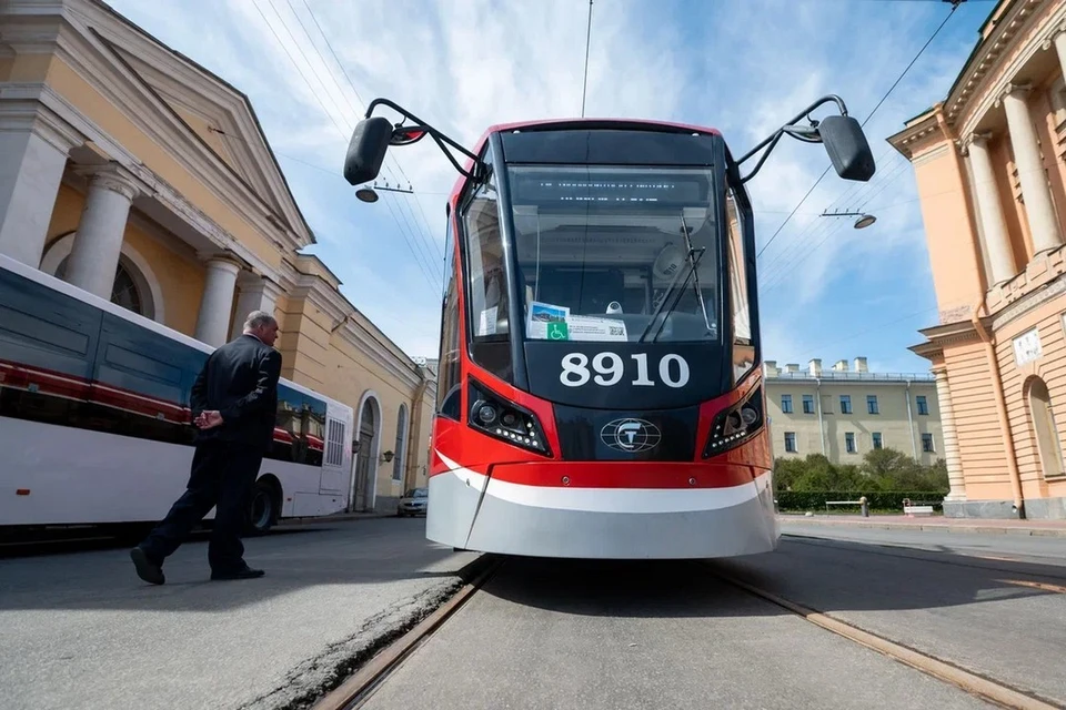 В проекте нового Генплана Петербурга указали 49 трамвайных линий.