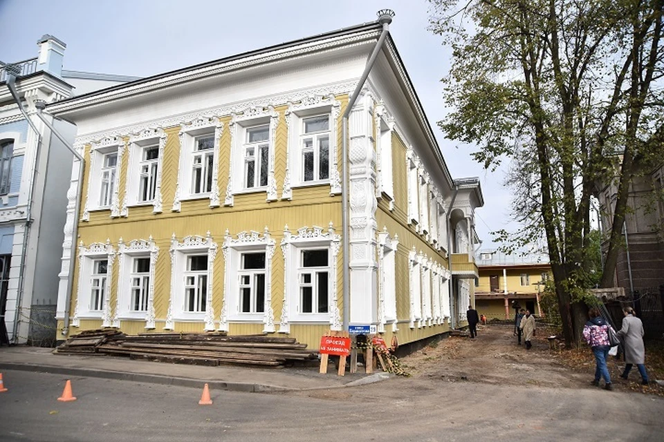 Так выглядит отреставрированный дом.