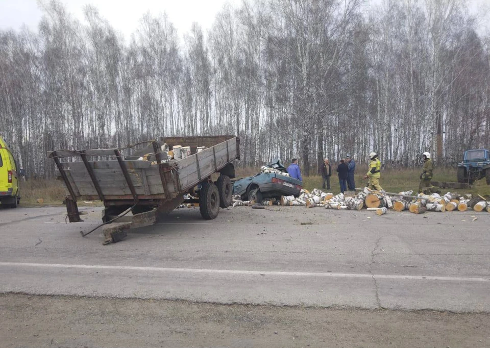 Водитель легкового автомобиля скончался до приезда бригады скорой медицинской помощи