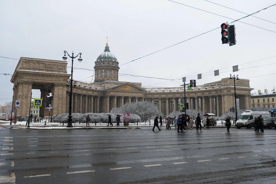 В Петербурге пройдет мокрый снег.