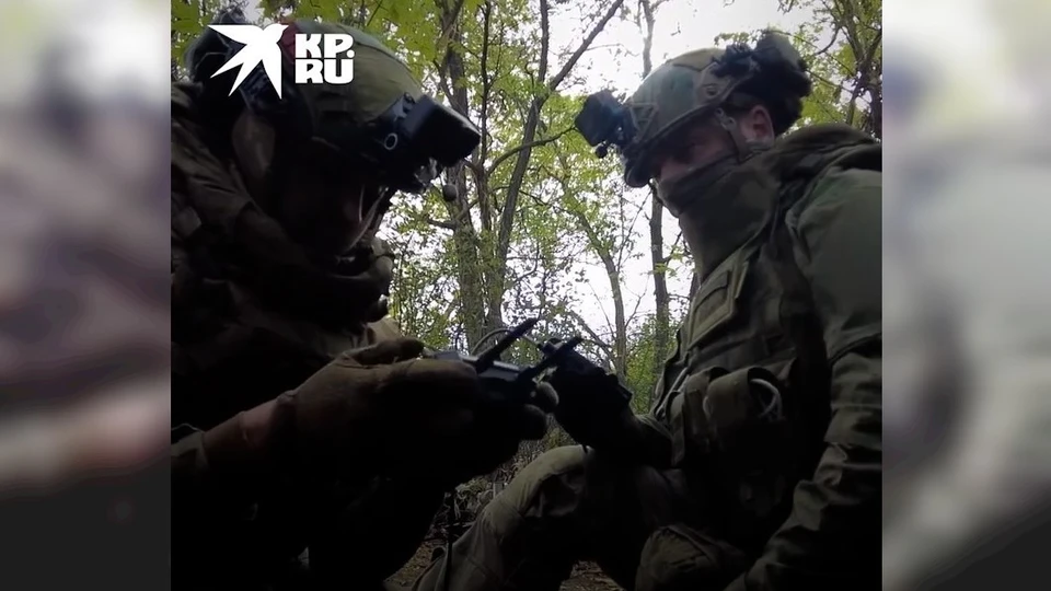 Российские десантники уничтожают противника с помощью FPV-дронов