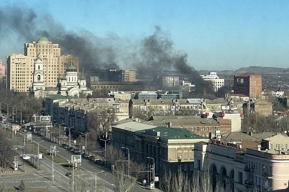 Донецк попал под массированный обстрел ВСУ. Фото (архив): ТГ/Кулемзин