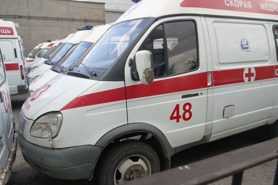 Женщину доставили в больницу