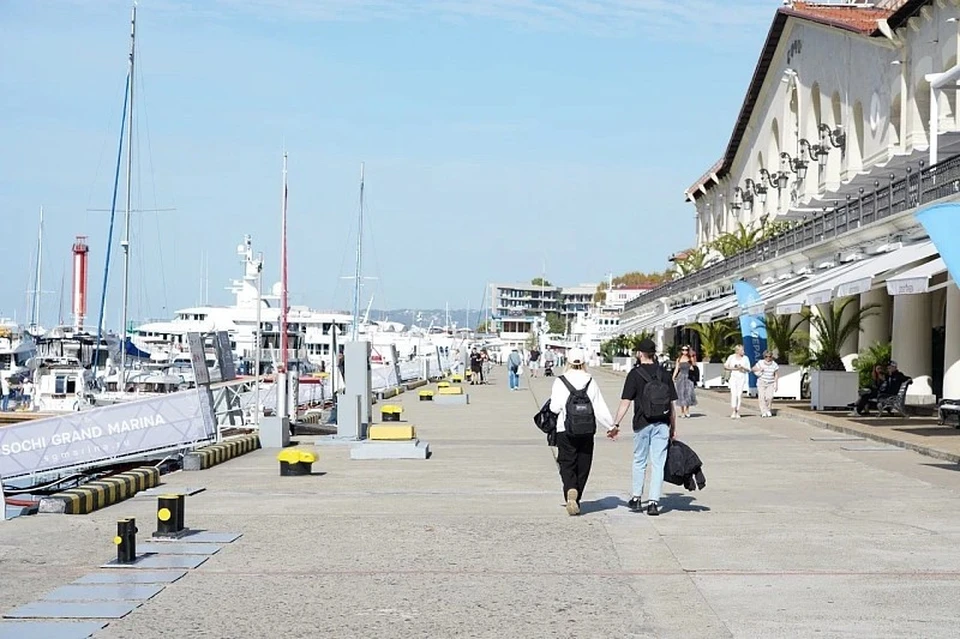 Загрузка санаториев в Сочи достигла 90% в бархатный сезон Фото: sochi.ru