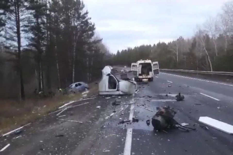 Три человека погибли и четыре пострадали в ДТП в Нижнеудинском районе