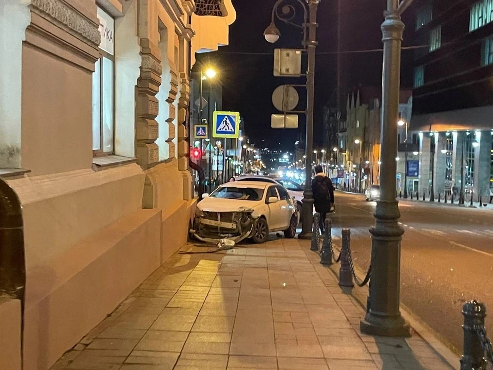 В ДТП никто не пострадал.