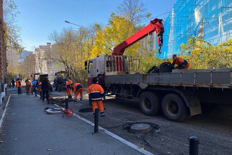 К работам приступили 28 октября.