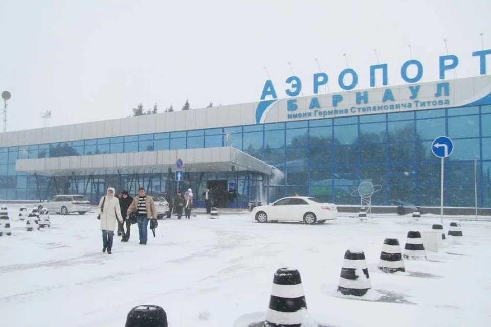 Ночью в Барнауле выпал снег