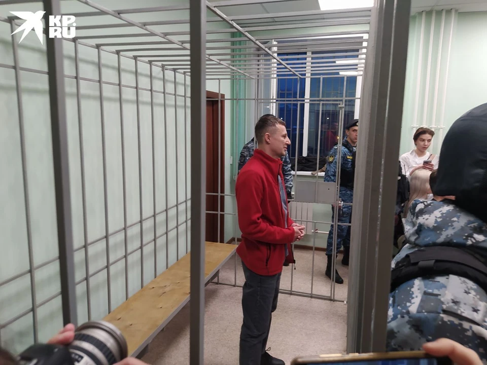 Идет заседание по избранию меры пресечения депутату краевого заксобрания Александру Глискову. Фото: Виктор Бородин