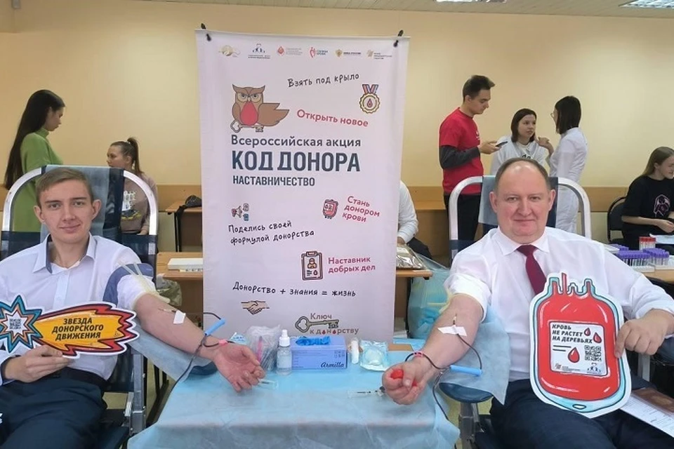 Студенты-медики пожертвовали свою кровь в Хабаровске