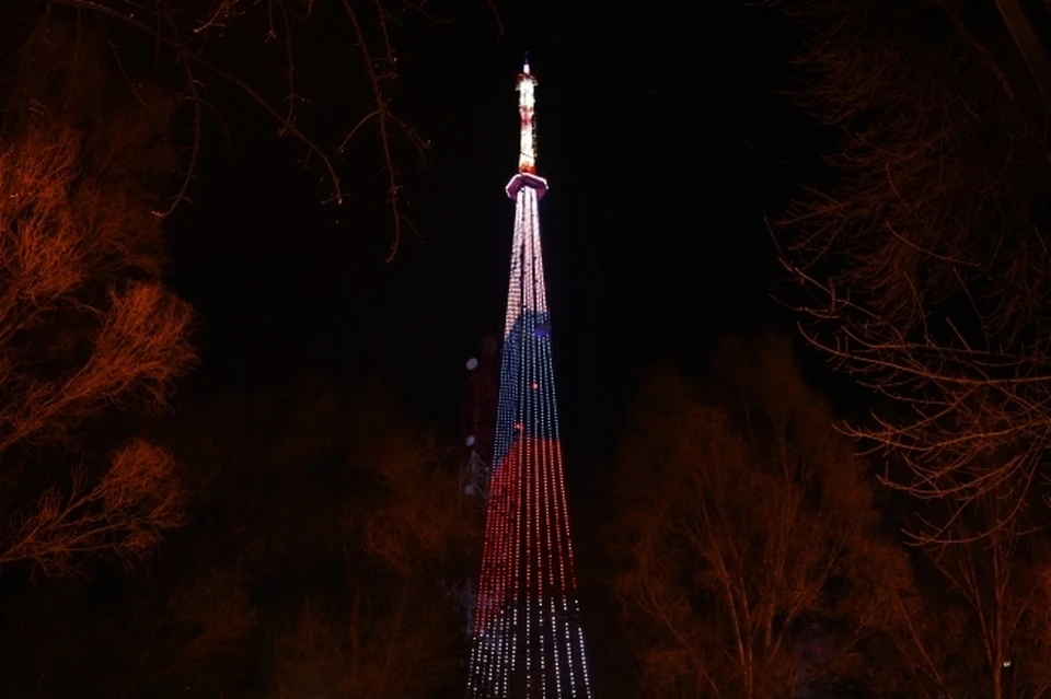 Нижегородская телебашня включит праздничную подсветку в День народного единства