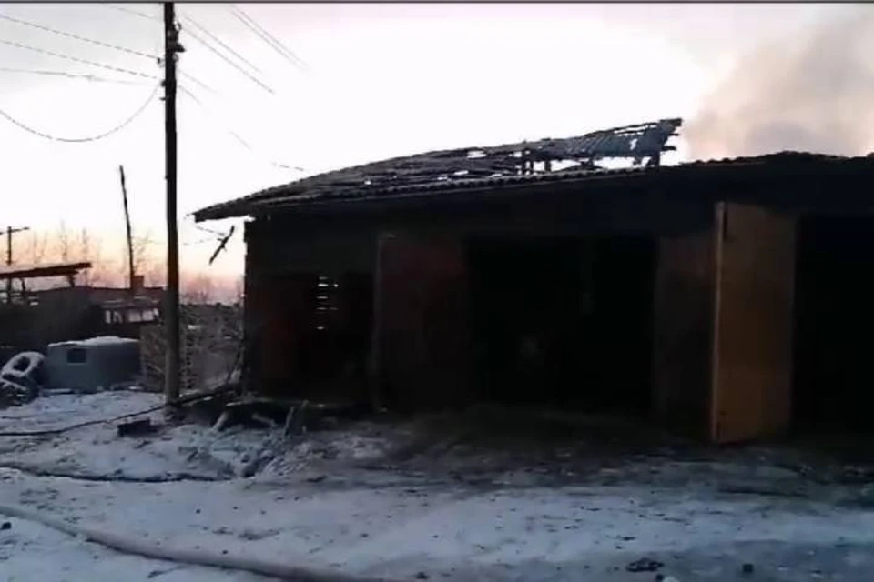 Сотрудники МЧС потушили крупный пожар в Куйтунском районе