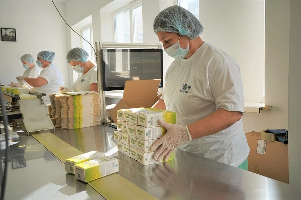 В Анапе на 80% обновили завод по выпуску лекарств из растительного сырья Фото: admkrai.krasnodar.ru