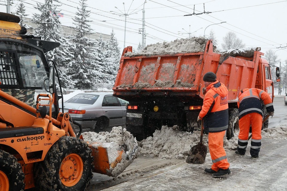 Ответственные за уборку улиц Красноярска получили задание особо следить за чистотой улиц с высокой проходимостью