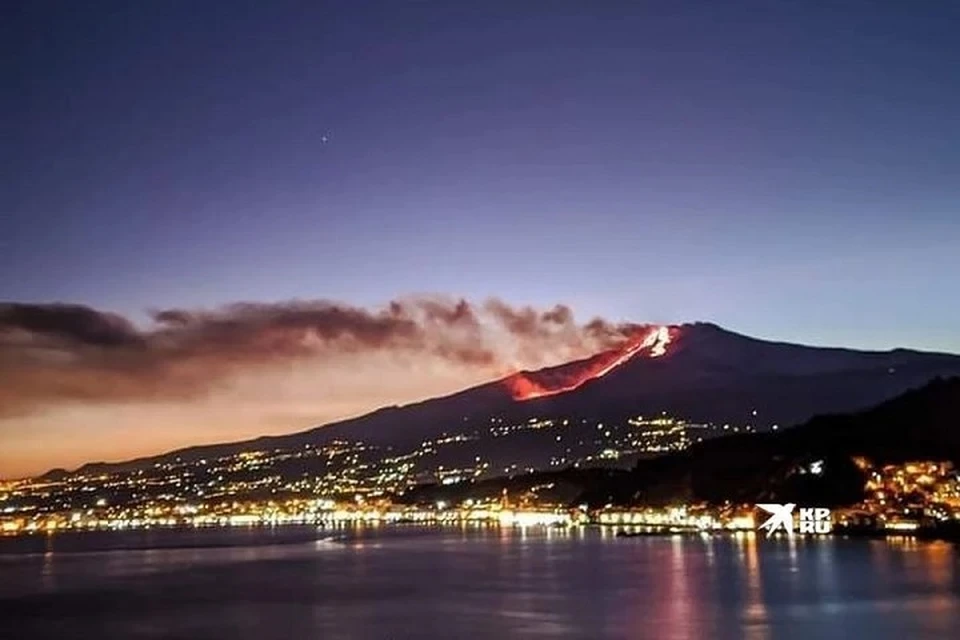 Вулкан Этна извергся на Сицилии. Фото: архив kp.ru