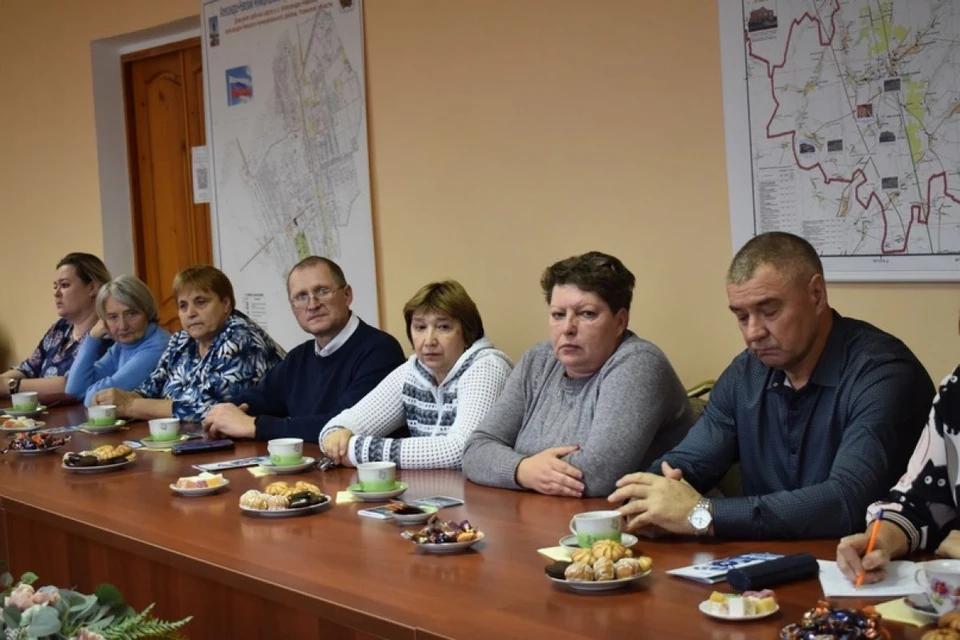 В Александро-Невском районе прошел выездной прием в формате круглого стола с семьями участников СВО