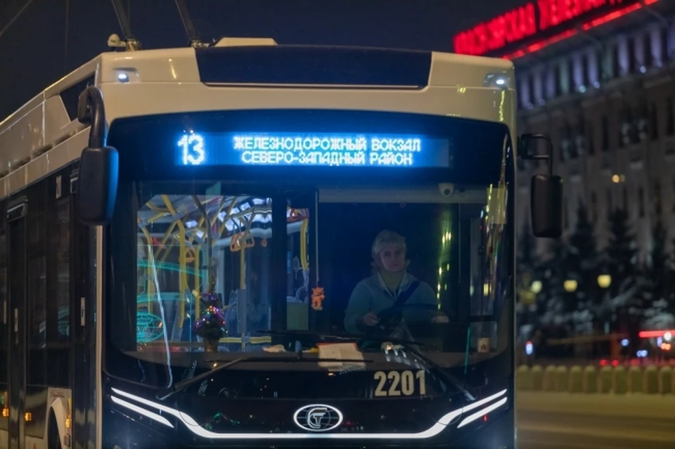 Новые автобусы вышли на маршрут №30 в Хабаровске