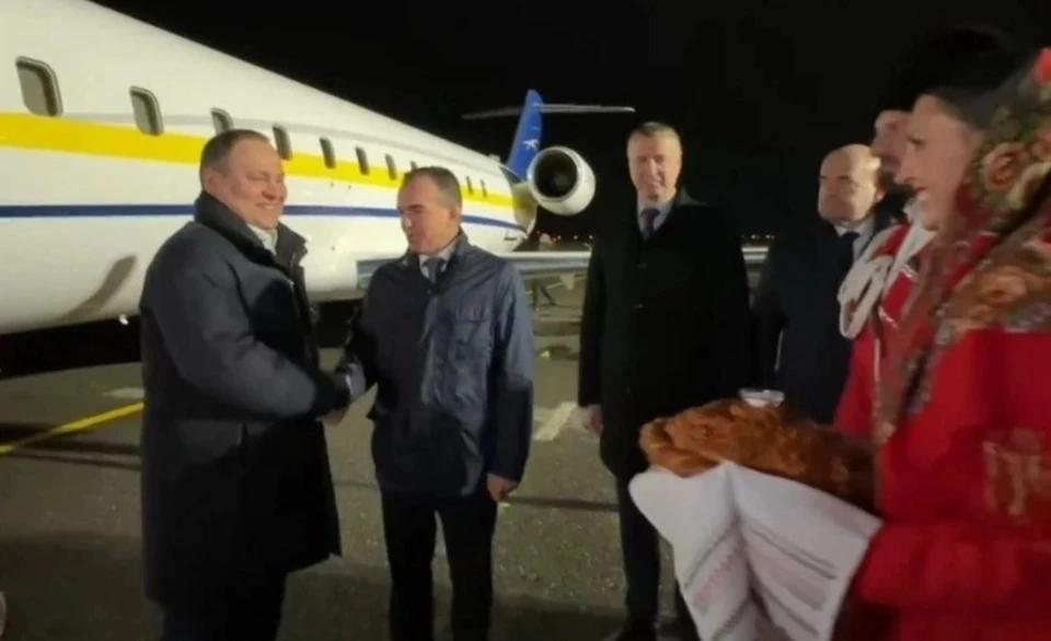 Премьер-министр республики Беларусь Роман Головченко прибыл в Краснодарский край