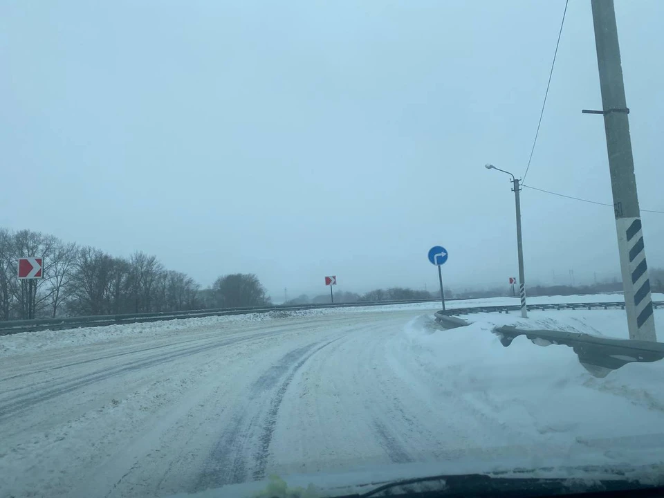В Ульяновской области 23 ноября закрыли для движения участок трассы Р-228