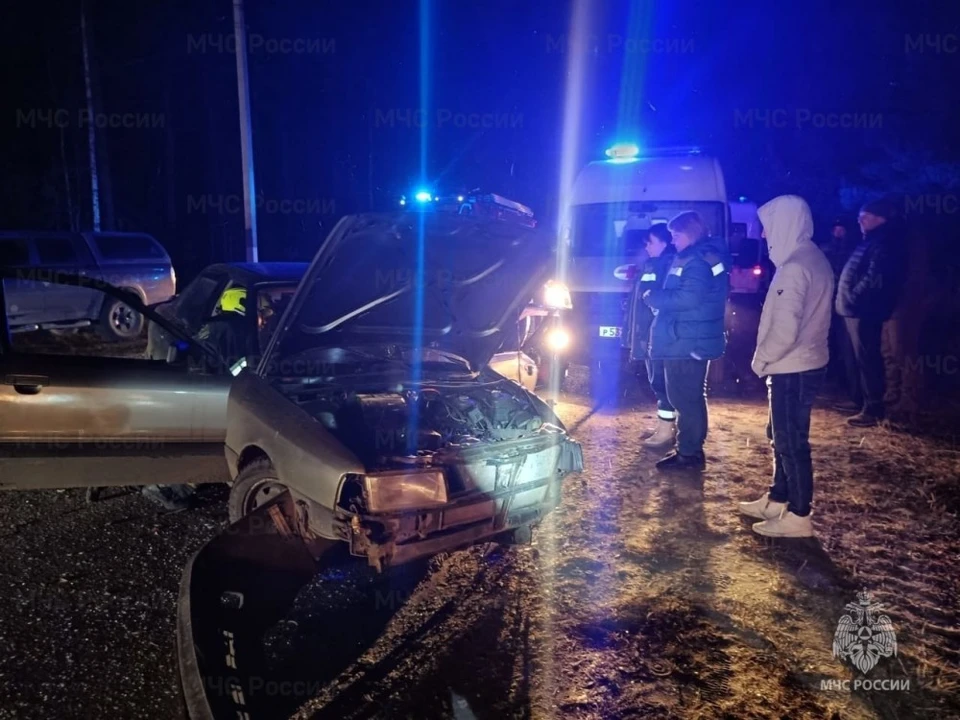 Пострадавший в ДТП автомобиль