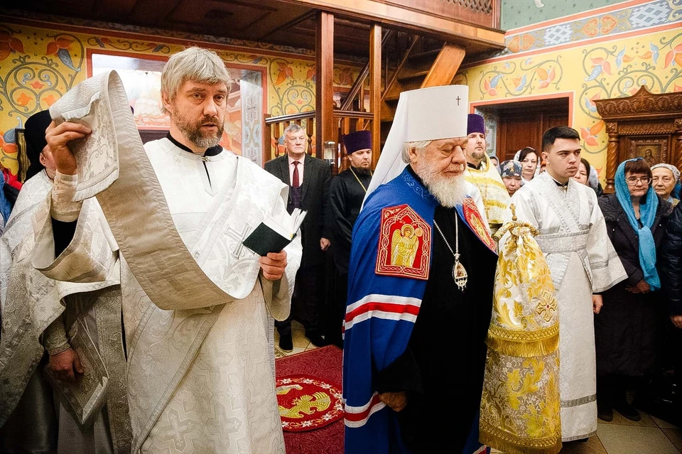 Митрополит освятил храм в день празднования иконы Божией Матери. / Фото: Самарская Митрополия