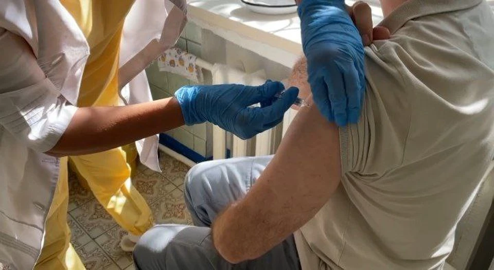 Вакцинация жителей региона продолжается ФОТО: ТГ-канал министерства здравоохранения Херсонской области.