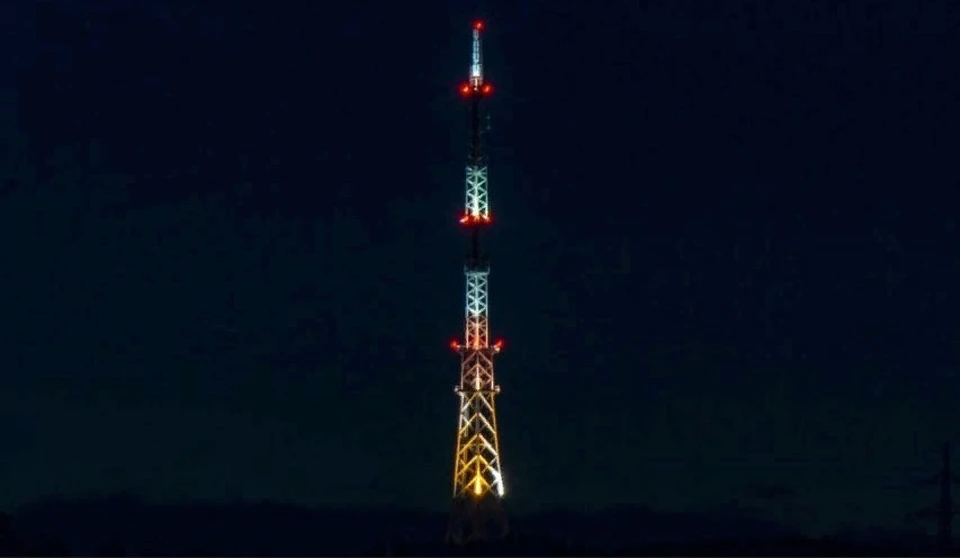 РТРС «Саратовский ОРТПЦ» включит праздничную подсветку на телебашне в день 66-летия телерадиокомпании «Саратов»