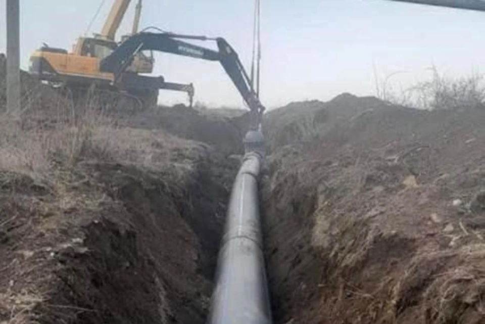 Специалисты из Ставропольского края капитально отремонтировали 4 водовода в Антраците. Фото - администрация Антрацита и Антрацитовского района