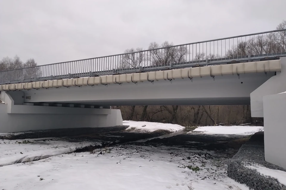 В Липецкой области сдали еще один отремонтированный мост