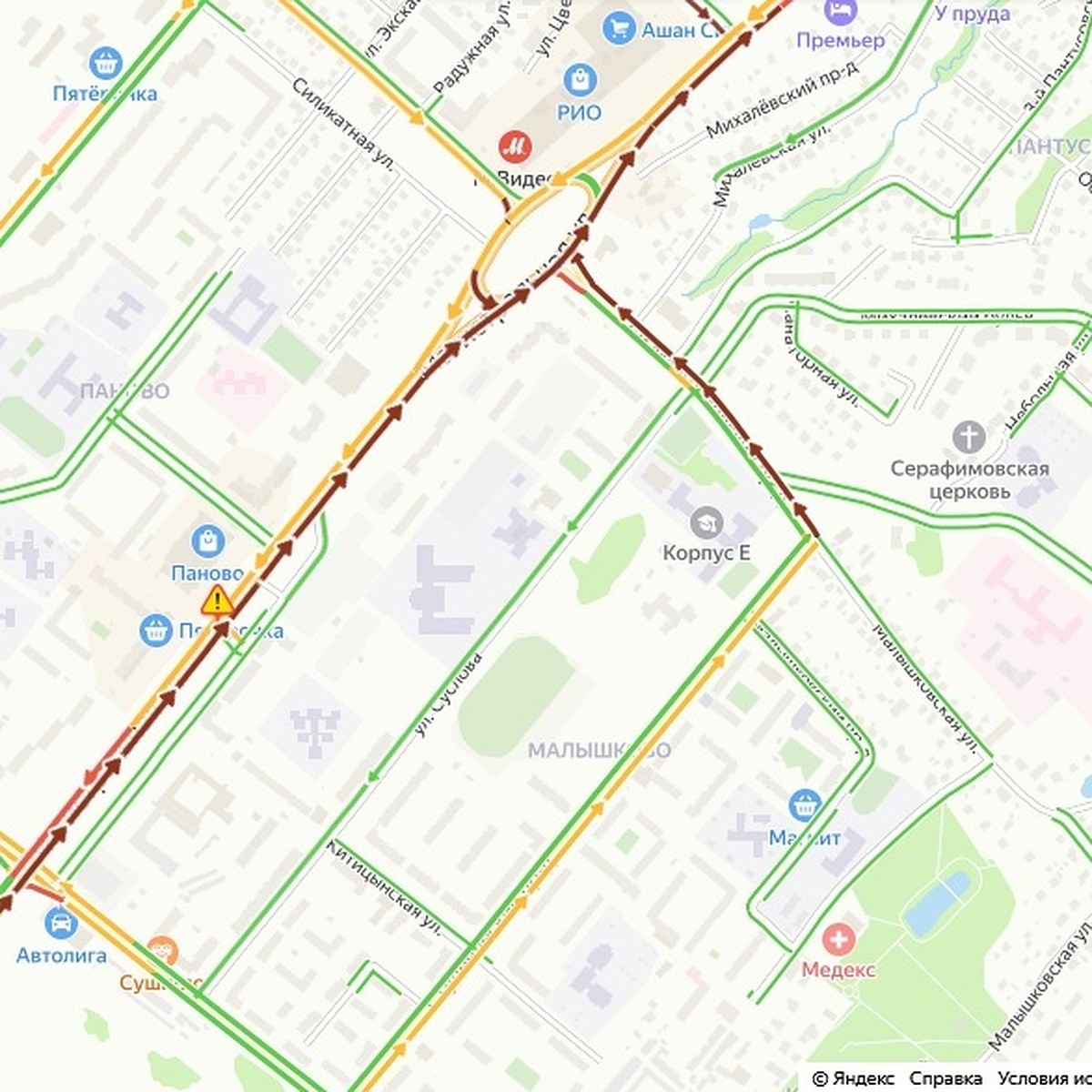 Мёртвая пробка образовалась в костромском Заволжье утром 4 декабря - KP.RU