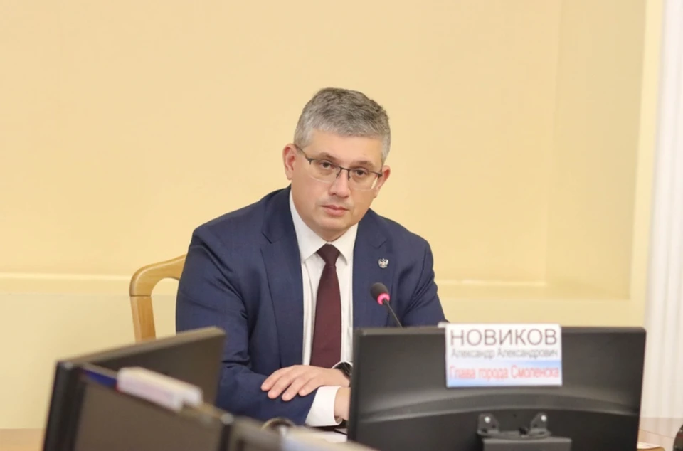 В Смоленске начнут штрафовать УК за ненадлежащую очистку дворов от снега. Фото: пресс-служба администрации города.