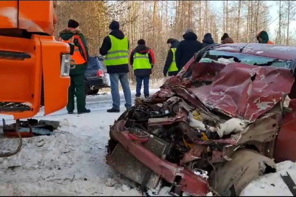 Смертельное ДТП с четырьмя автомобилями произошло в Братском районе