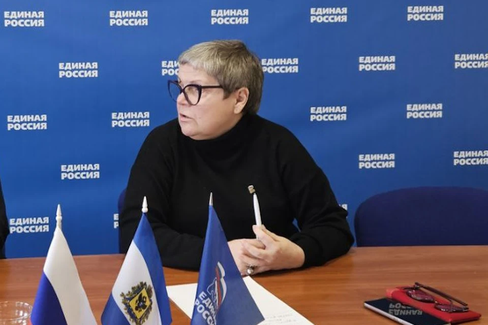 Спикер Думы Херсонской области приветствовала работу площадки «Верю в Россию» Фото: ЕР